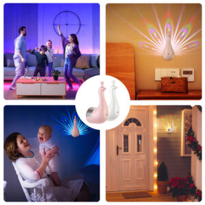 Peacocks Wall Lamp【Romantic Visual Experience】
